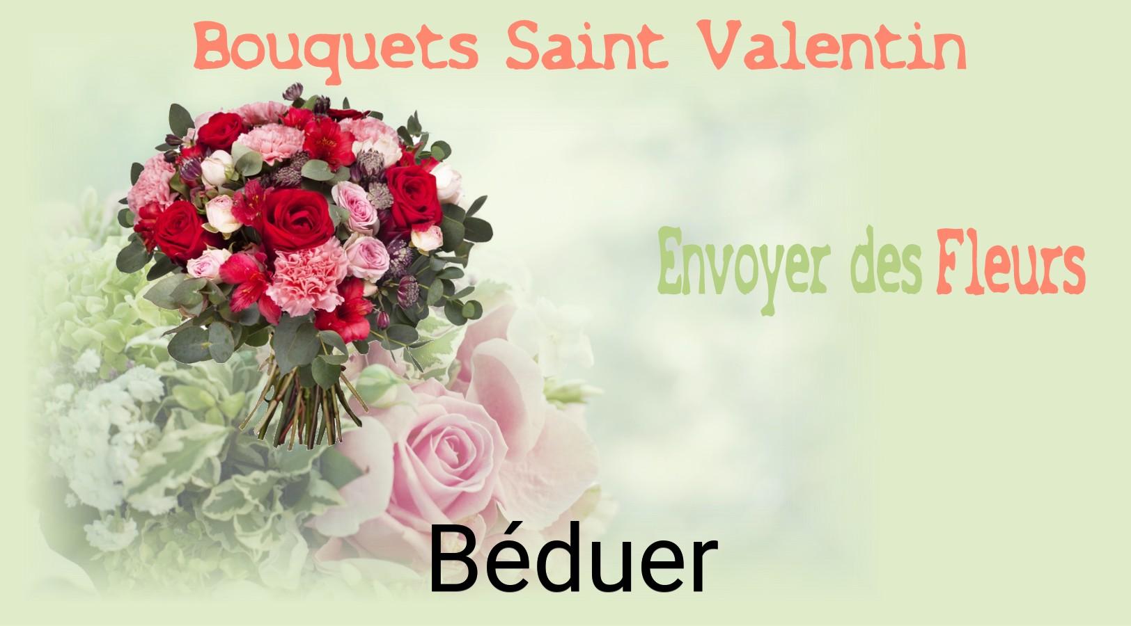 Roses de Saint-Valentin livrées à Béduer
